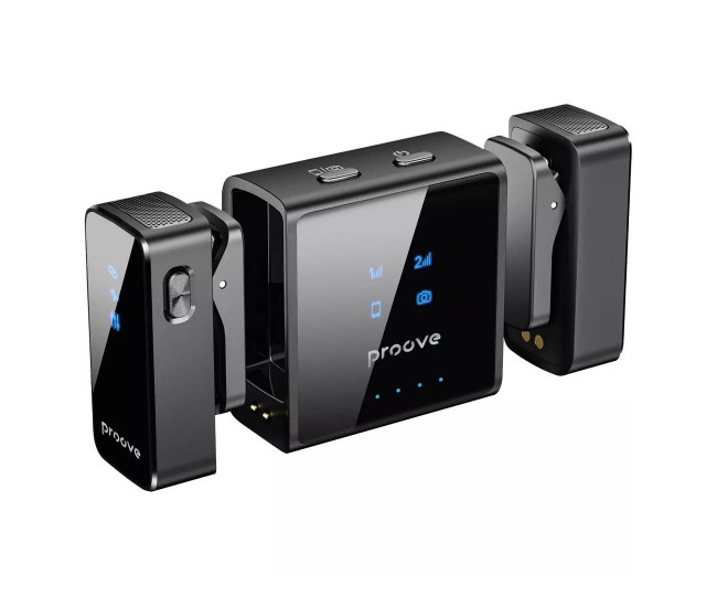 Бездротовий петличний мікрофон Proove ToneLine (black)